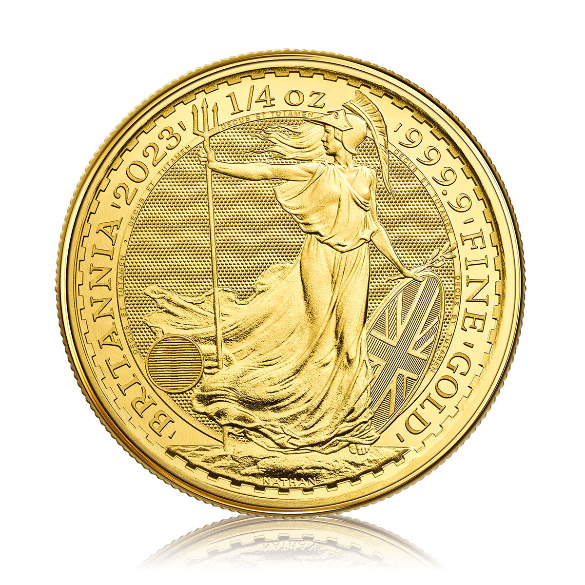 1/4 Ounce Gold Britannia King Charles (2023) 5